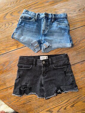 CREWCUTS & ABERCROMBIE shorts/exc condition/kids 9/10